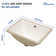 20" L x 15" W Ceramic Rectangular Undermount Bathroom Sink with Overflow