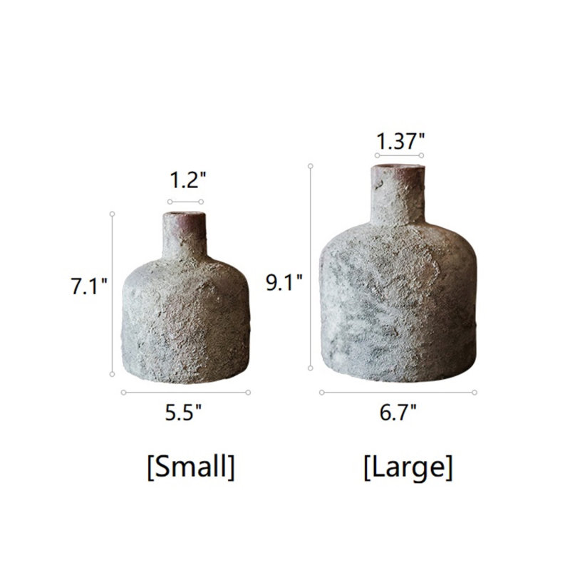 Vase de table Galan, H 9,1 po x l 1,37 po x P 6,7 po