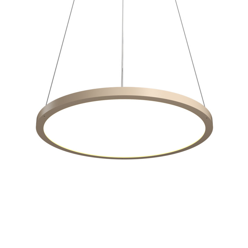 Naiá 1 - Light LED Chandelier, 0.98" H x 21.26" W x 21.26" D, Organic Gold