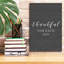 «Thankful for Chaque Jour» par Lux + Me Designs, estampe numérique sur toile-1729077871