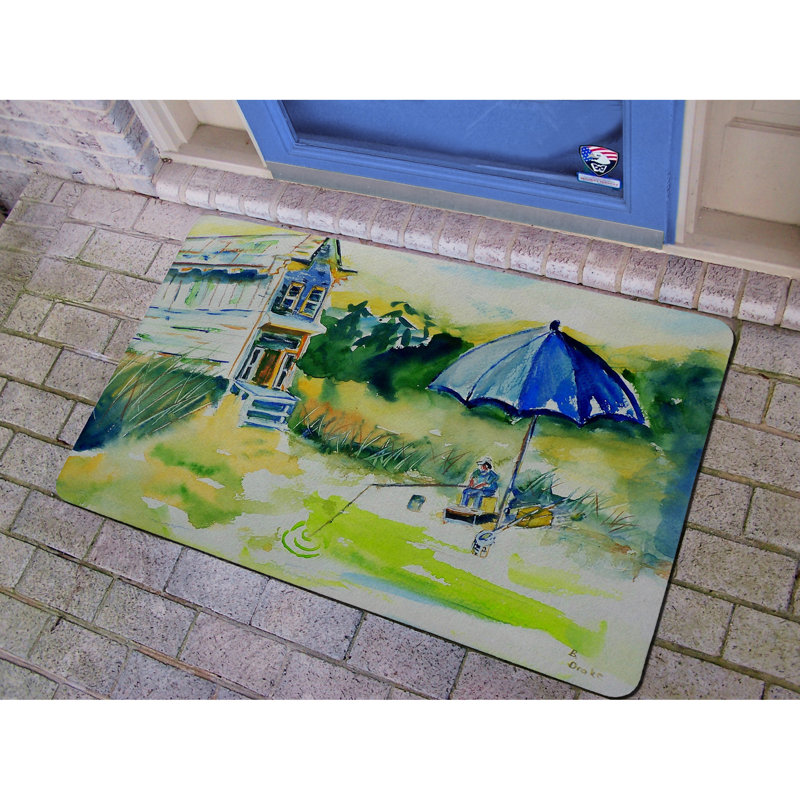 Serlin Non-Slip Doormat, Rectangle 1'6" x 2'2"