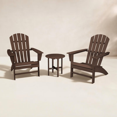 POLYWOOD® Nautical 2-Person Patio Seating Group