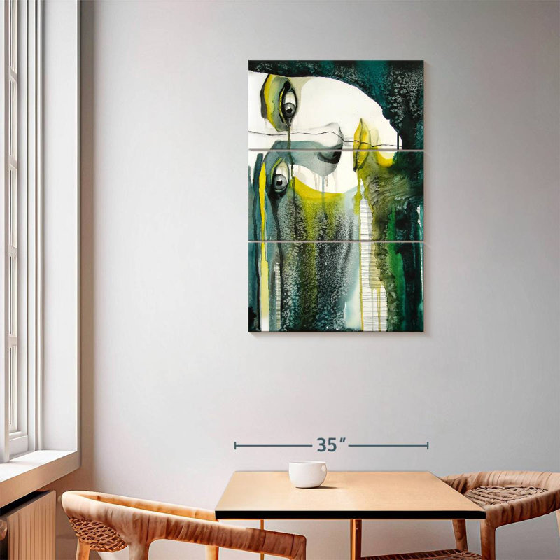 Portrait de femme Leisha, H 57 po x l 36 po