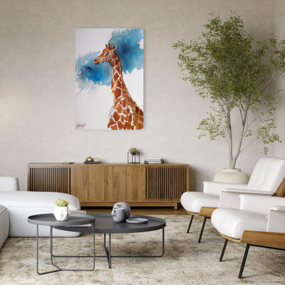 Girafe aquarelle