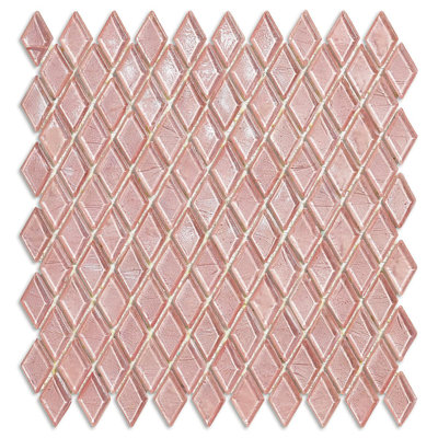 Princess 7/8" x 1-5/8" Diamond Glass Mosaic