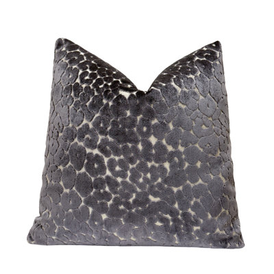 Animal Print Velvet Throw Pillow Cover