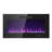 Luxury LED Slim Design Electric Fireplace Insert with Log & Crystal Embers-1978184568