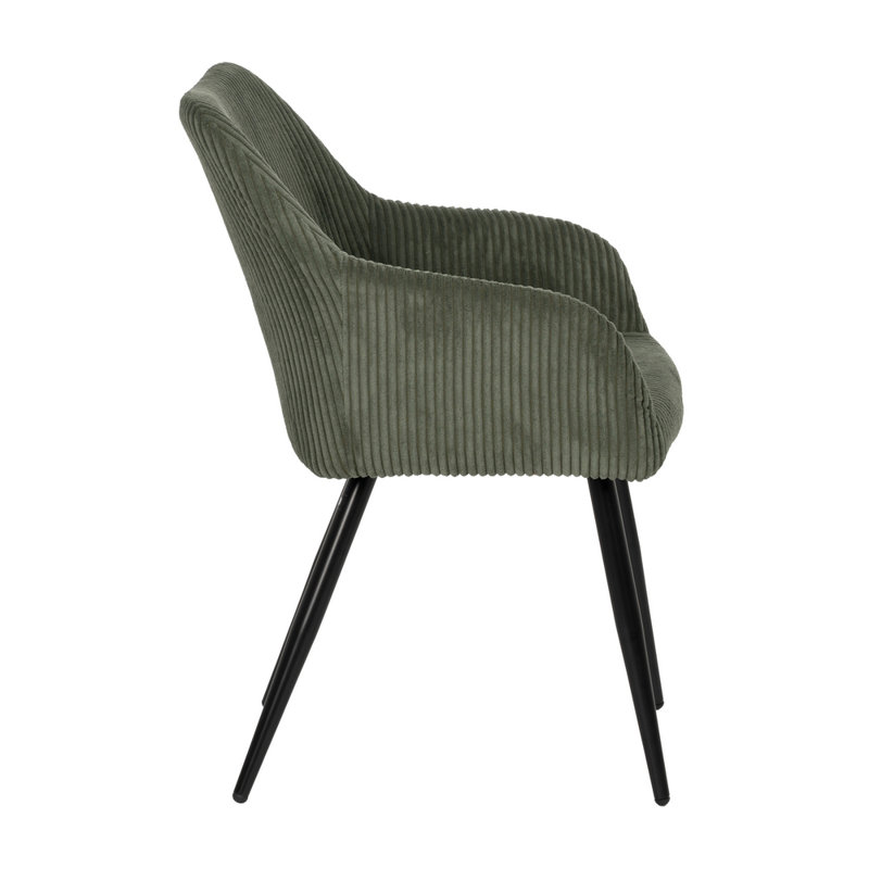 Azzole 49cm H Polyester Upholstered Upholstered Back Armchair, Green