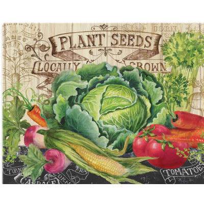 CounterArt Glass Farm Cutting Board