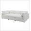 Canapé-lit modulaire moderne en nuage, canapé modulaire en chenille 6 places avec repose-pieds, combinaison gratuite-1424870765