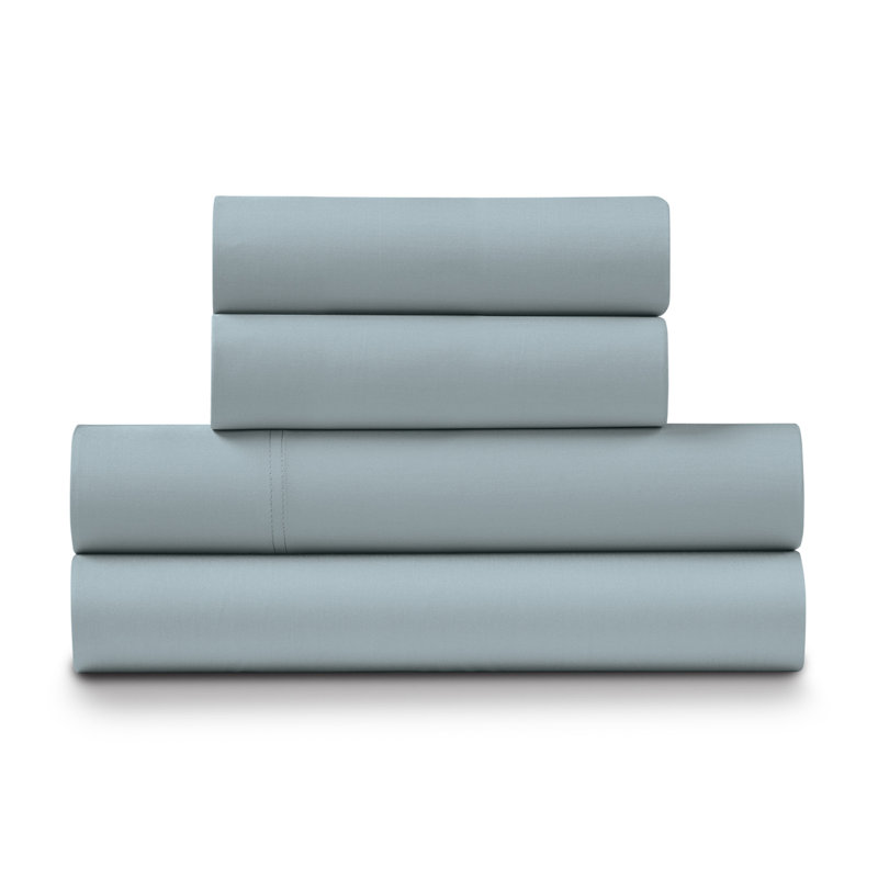 Ella Jayne Bamboo 4-Piece Sheet Set, Seafoam, King