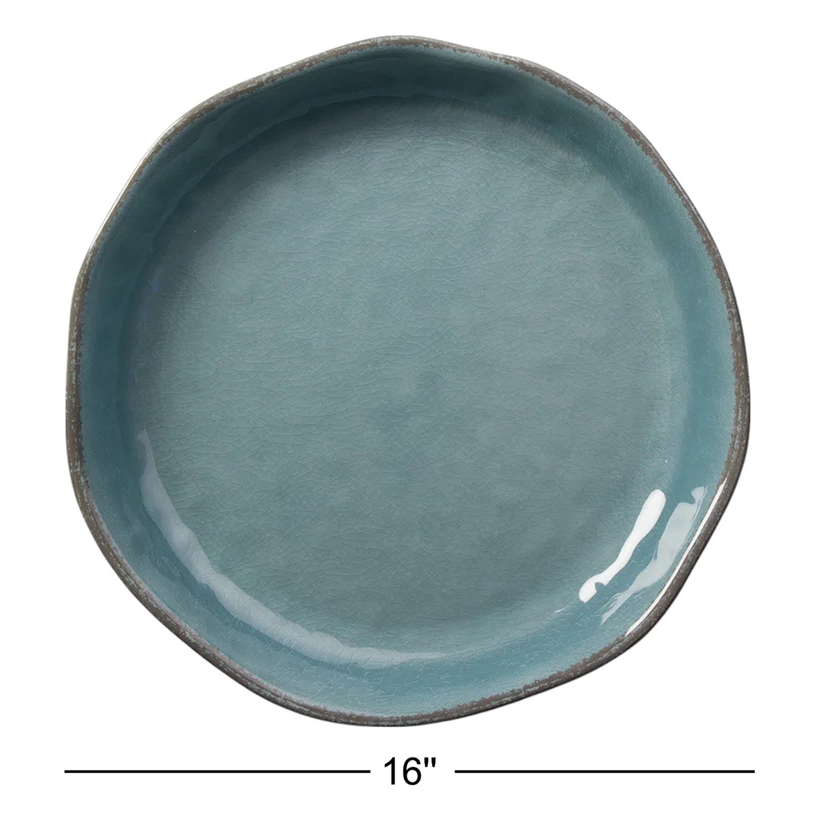 Bread and Butter Plate, Aqua