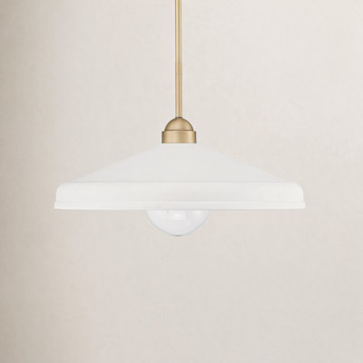 Delilah 18" W Dome Pendant