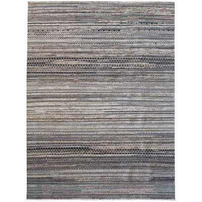 Fair Isle One-of-a-Kind 7'9" X 10'3" New Age Wool Area Rug in