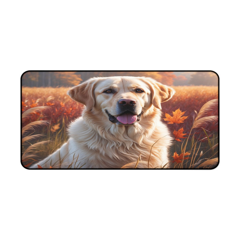 Polyester Desk Pad, 31.5x15.5