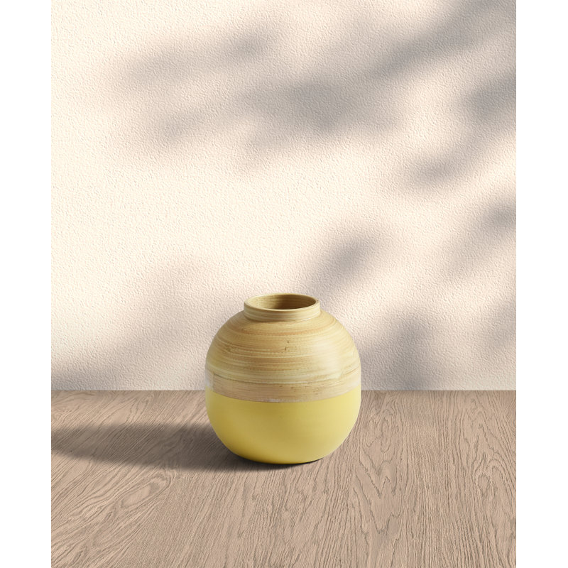Bahia 5" Vase, Yellow