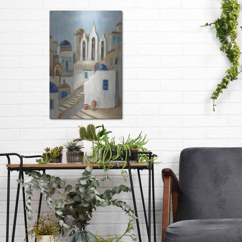 «Santorini View III» par Silvia Vassileva, H 16 po x l 12 po