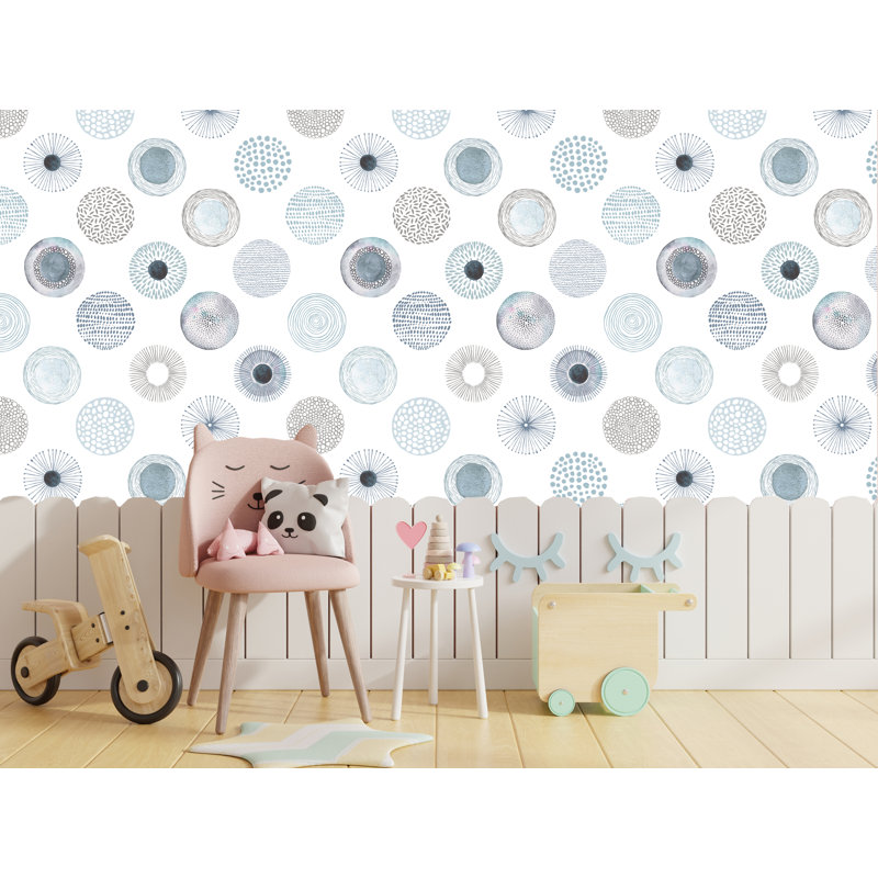 10' L x 24" W Smooth Peel and Stick Wallpaper Roll