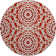 Premium Machine Washable Cerrito Red Rug