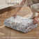 Soft Multicolor Vintage Floral Washable Non-Slip Area Rug for Living Room & Bedroom