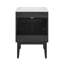Meuble-lavabo autoportant 24 po Bosse en chêne noir avec comptoir à 3 trous-121676152-105940854-105940855