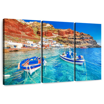 Bateaux de la mer Égée grecque