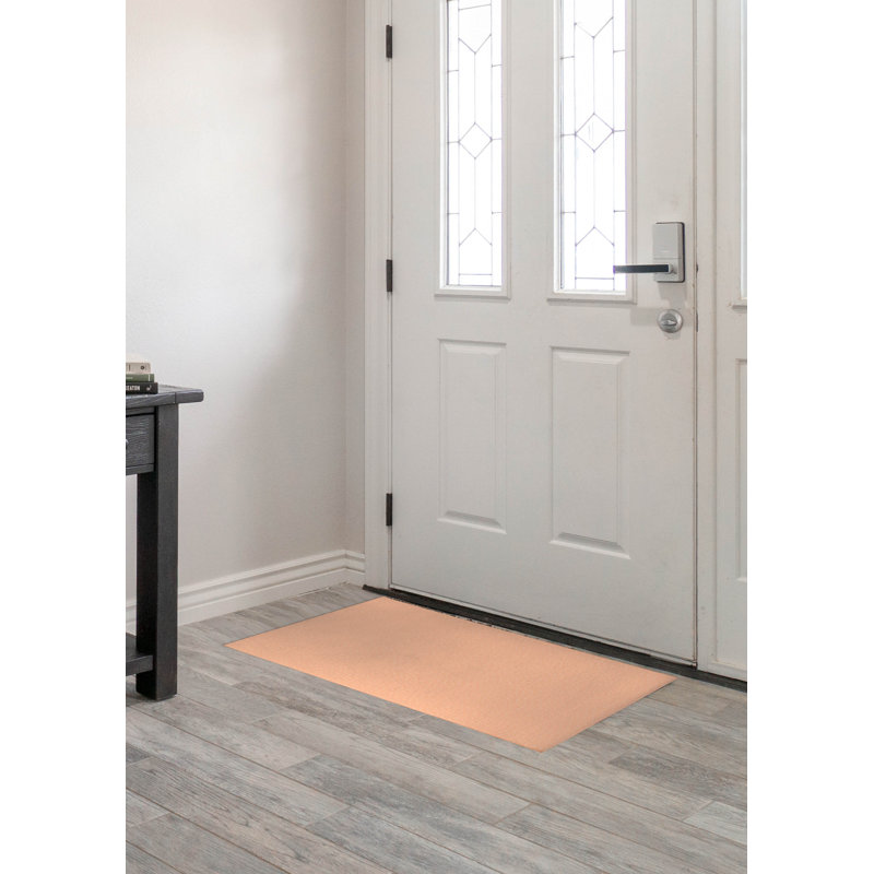 Paulie Chimi Indoor Doormat, Peach, 48" W x 72" L