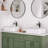 DeerValley Ally 19" x 14.8" Rectangular Vitreous China Vessel Bathroom Sink, White with Black Rim