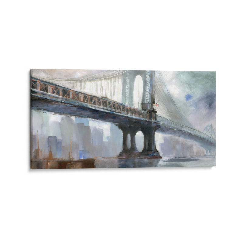 Pont d'acier, H 18 po x l 36 po