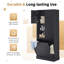 Grande armoire de rangement avec tablettes réglables-2103332479