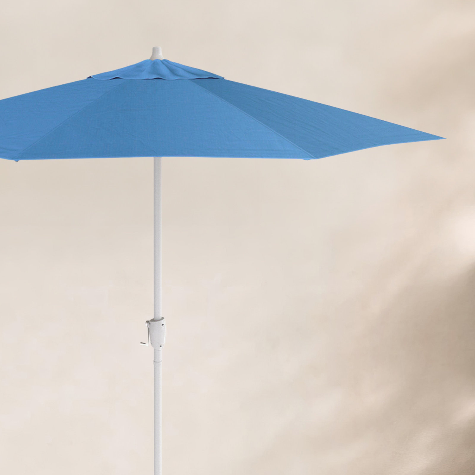 Kenne Sunbrella® Umbrella, 90" W x 90" D, Canvas Cyan Sunbrella® Canvas