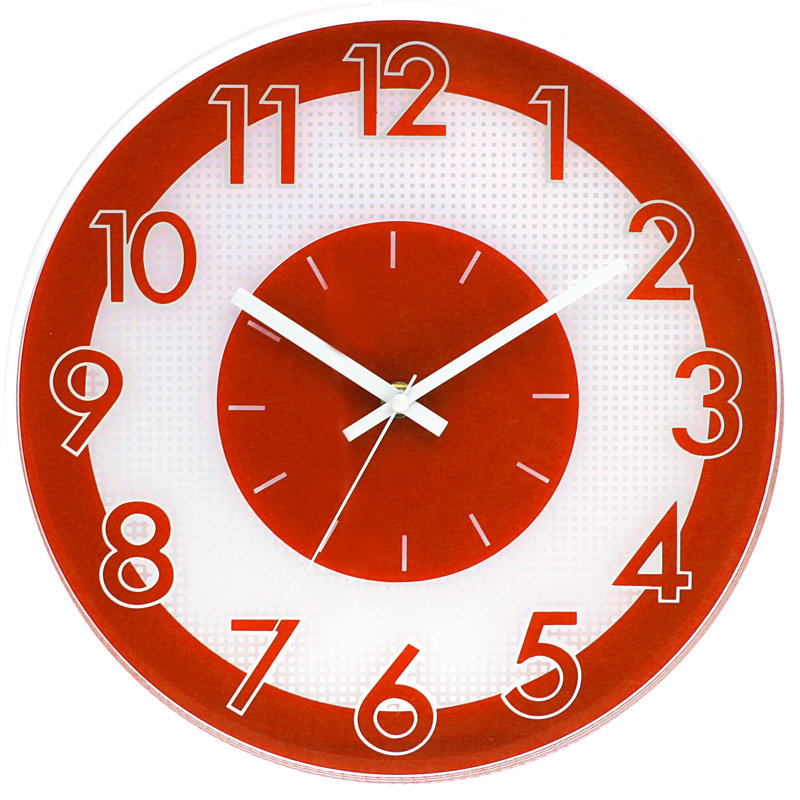 Merchant Wall Clock, Orange