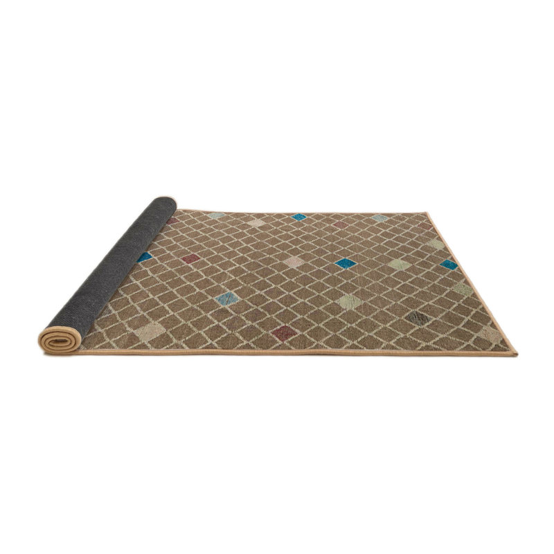 Tapis abstrait moderne 5344, Rond 8 pi