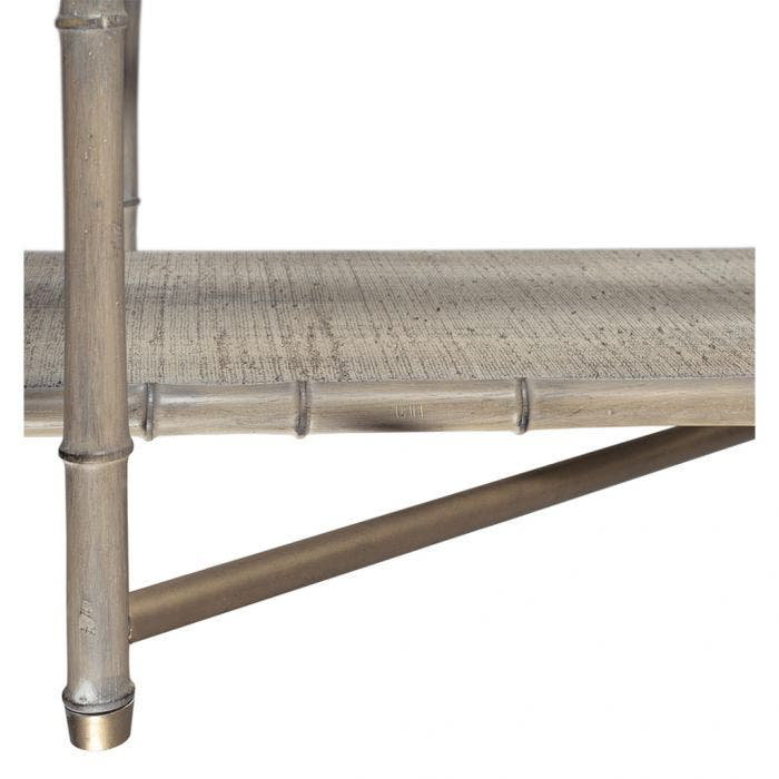 Temperate Grove Glass Top Coffee Table
