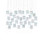Polpo 7-Light Round Multi-Drop Pendant-708732739-708732741-718368452