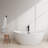 Dorrit 60" x 32" Freestanding Soaking Acrylic Bathtub with Faucet-127848348-108352104