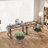 31" Computer Desk with Metal Frame, Waterproof Surface & Storage Bag – Ideal for Office Use-958896038-958896043
