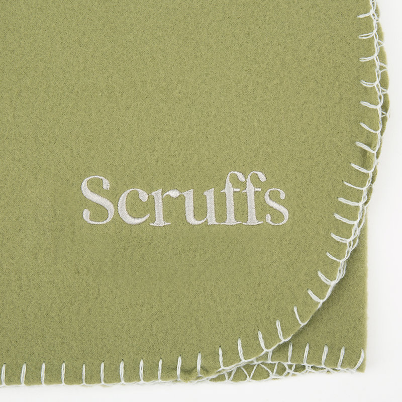 Fleece/Microfiber Pet Blanket, Khaki Green, 140cm x 100cm