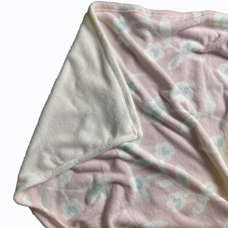 Binette Throw Blanket, W152 x L203cm, Pink