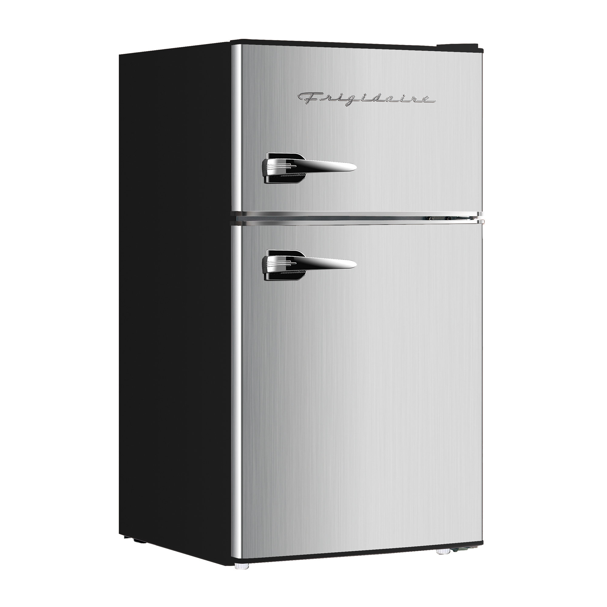 R.W.FLAME Double Door 3.2 Cubic Feet cu. ft. Compact Refrigerator