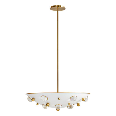 Luminaire suspendu géométrique 4 lumières Globo
