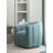 Annelotte Velvet Swivel Barrel Chair-2126226368