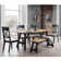 Mulford 6 - Person Solid Oak Dining Set