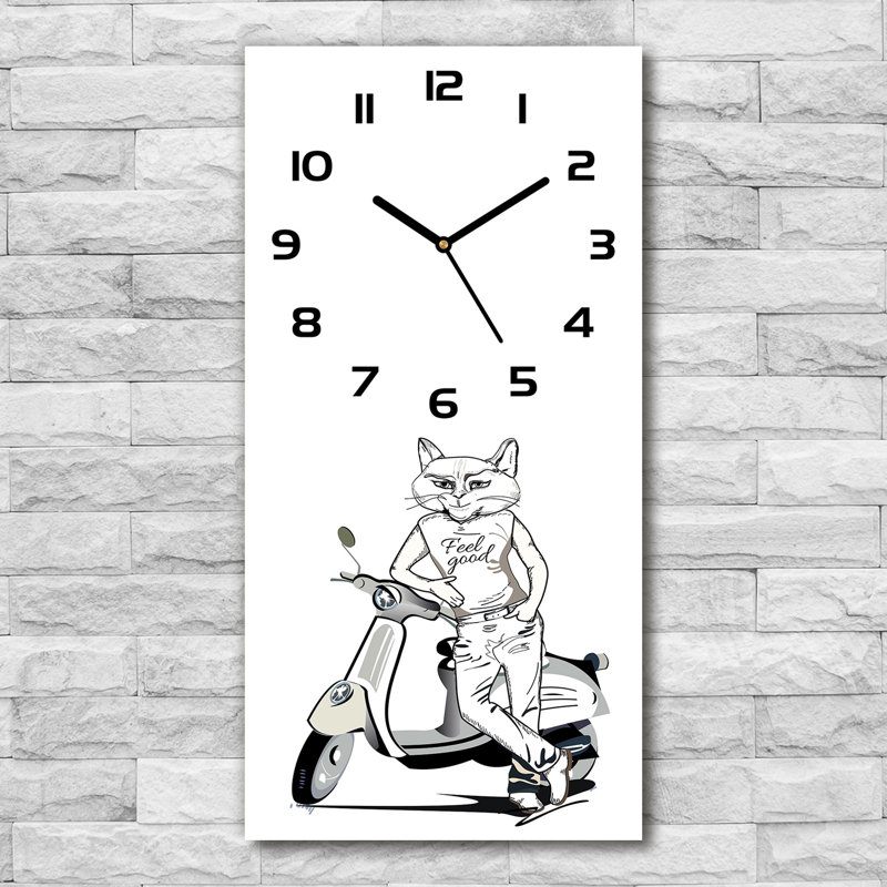 Ingars Glass Wall Clock