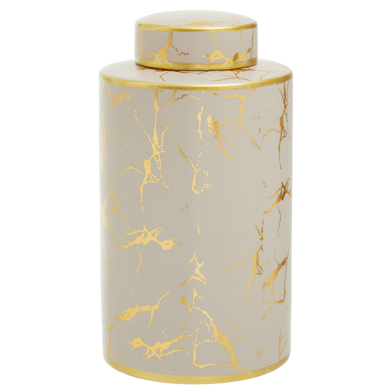 Bengi Stone Decorative Jar 1
