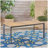 WESTCOTT DINING TABLE WITH WOOD TOP