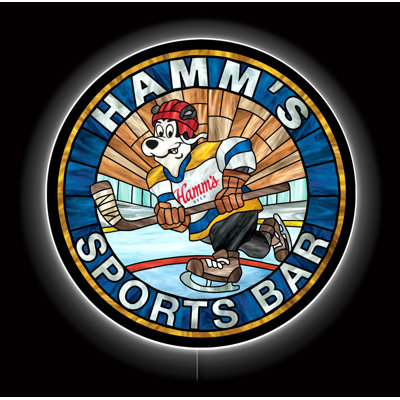 LED HAMMS HOCKEY Signs