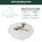 FXW Washable Pee Pads for Dogs, Puppy Pads with Super Absorbent, 71" x 71", Specifically Designed for 24inch 8 Panels Dog Playpen, Octagon-107785262