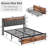 Zulema Upholstered Bookcase Storage Bed-532329989