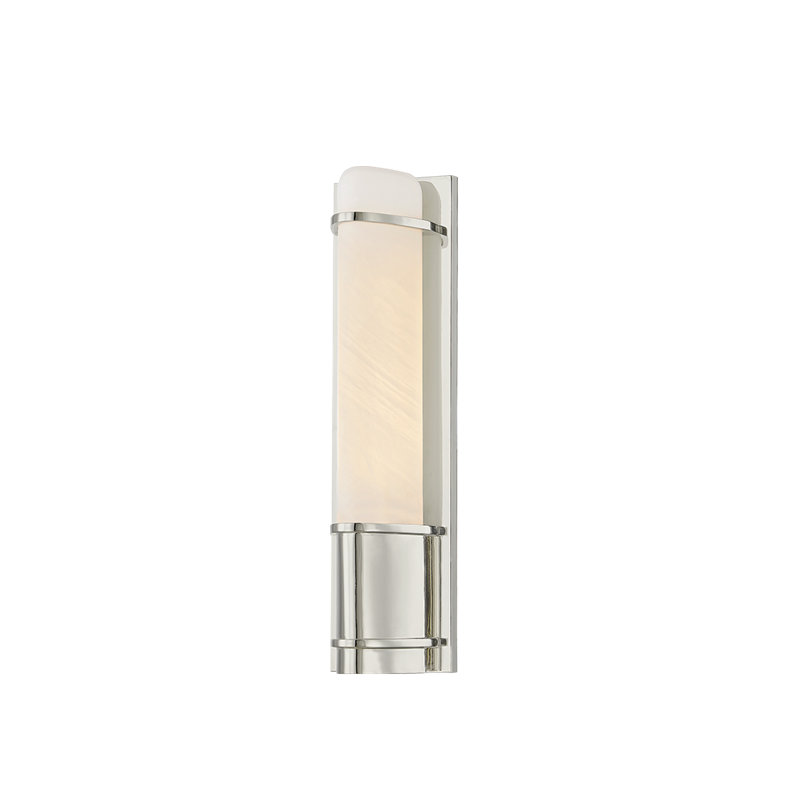 TOTTENVILLE Wall Sconce, Polished Nickel